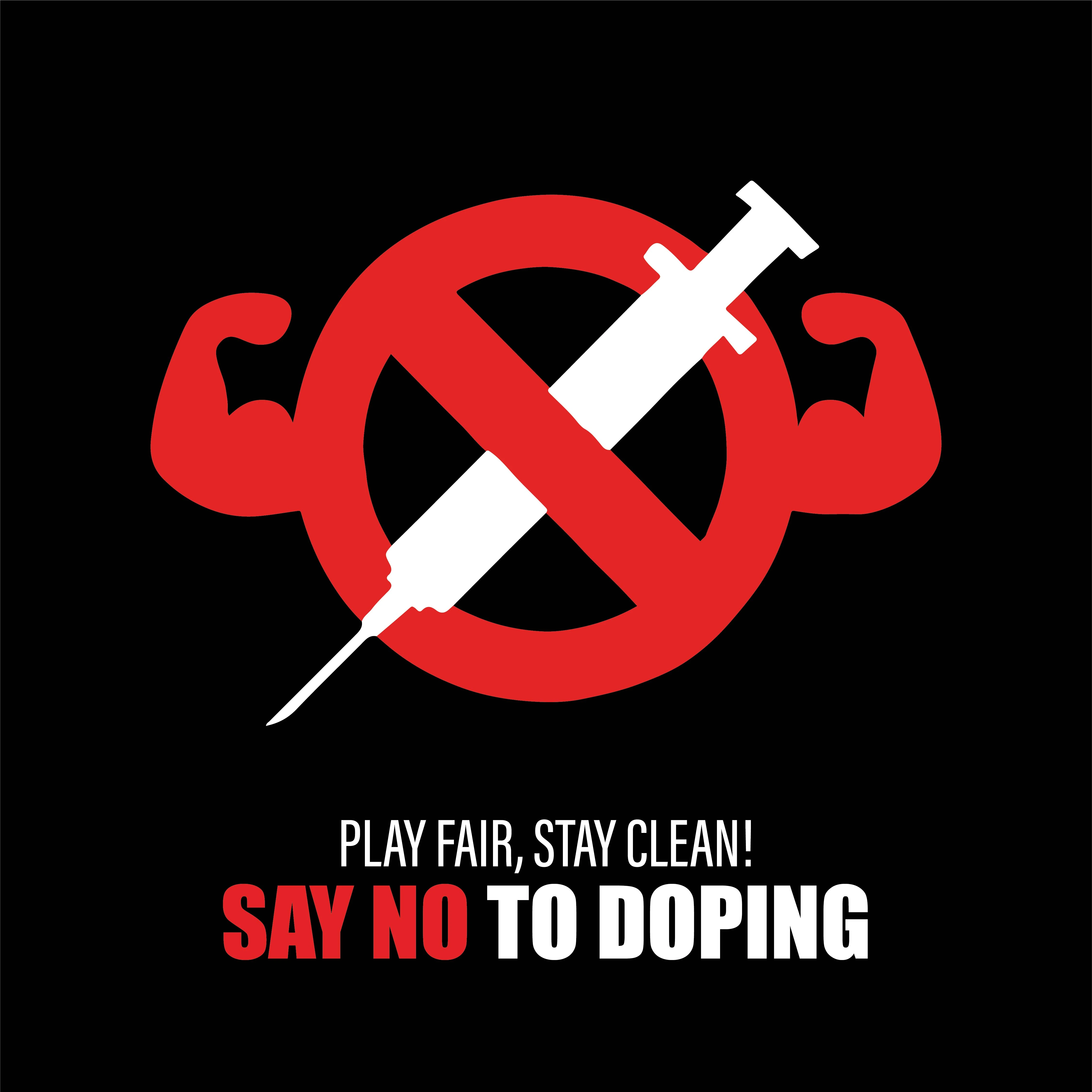 Play Fair, Stay Clean, Say no to doping | Gym in Silicon Oasis