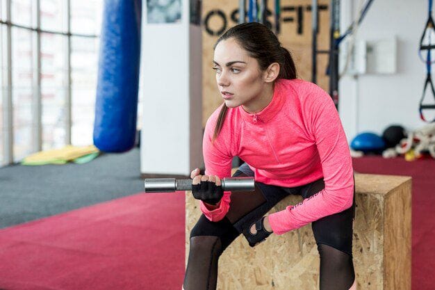 Strength training for women at Nitro Gym in DSO & Al Barsha