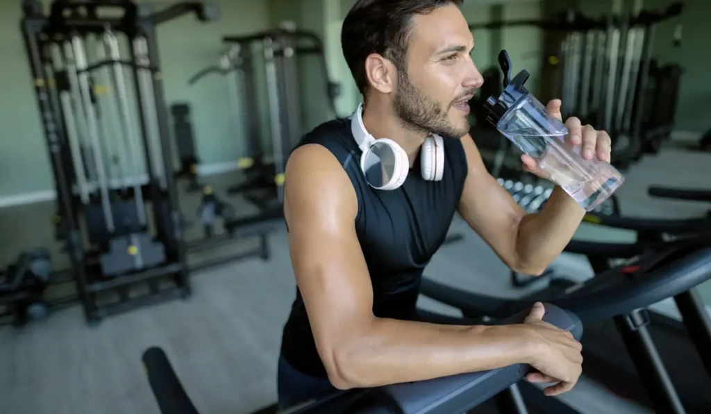 water intake for gym