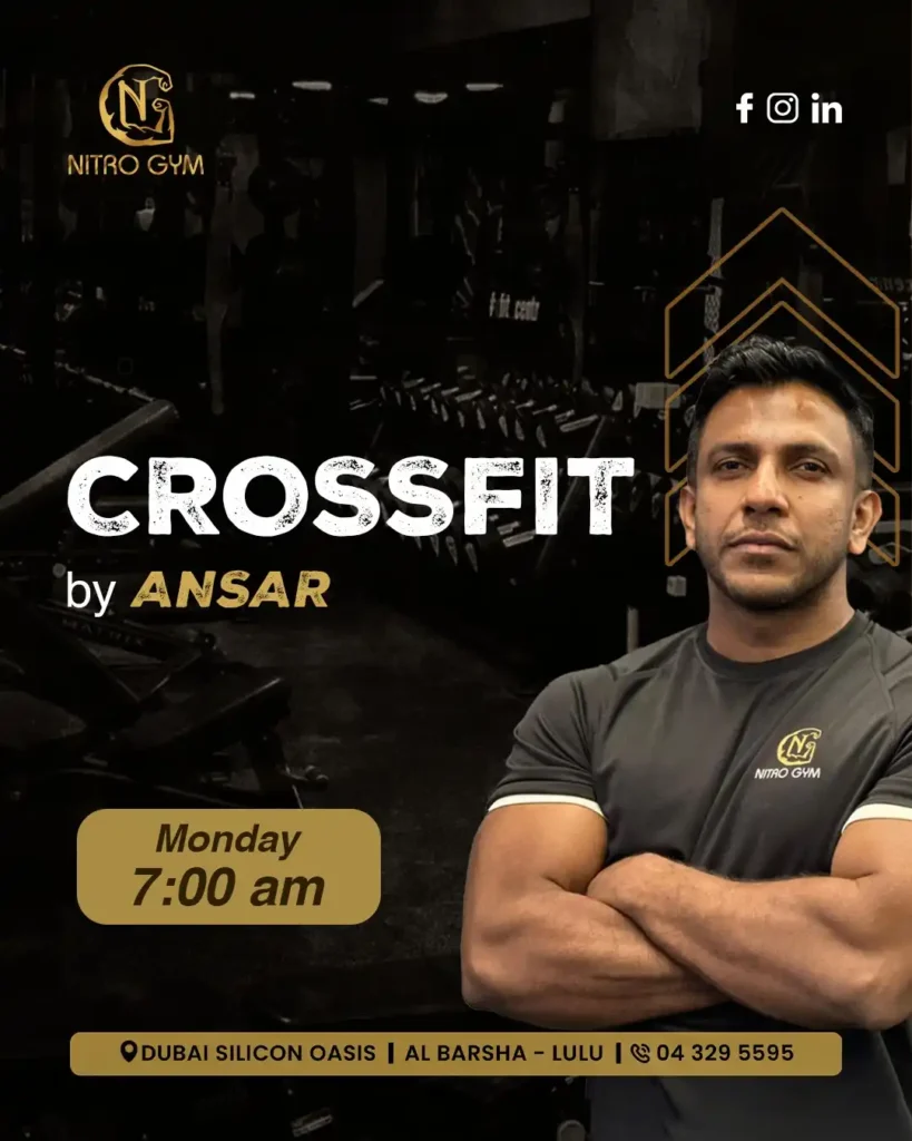 crossfit trainer - ansar