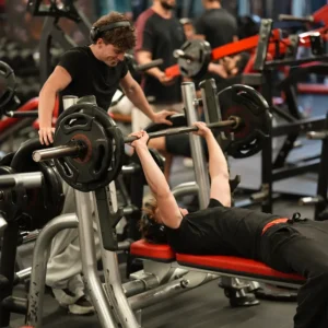 weight floor at Nitro Gym Dubai Silicon Oasis